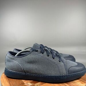 Fitflop Christophe Mens Lace Up Canvas Sneakers Navy Blue‎ US 11